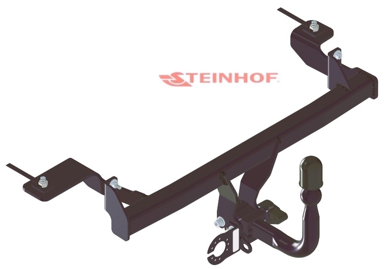 F-161 Afneembare trekhaak Fiat Panda Hatchback 4x4 tussen bouwjaar 2004 en 2011