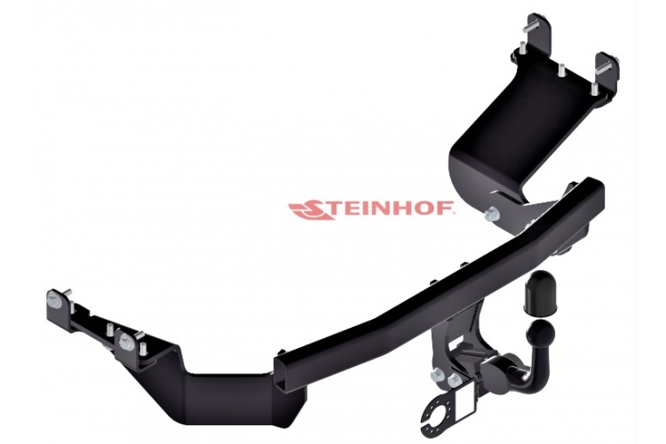 M-355 Afneembare trekhaak Mitsubishi Outlander SUV tussen bouwjaar 04/2007 en 08/2012