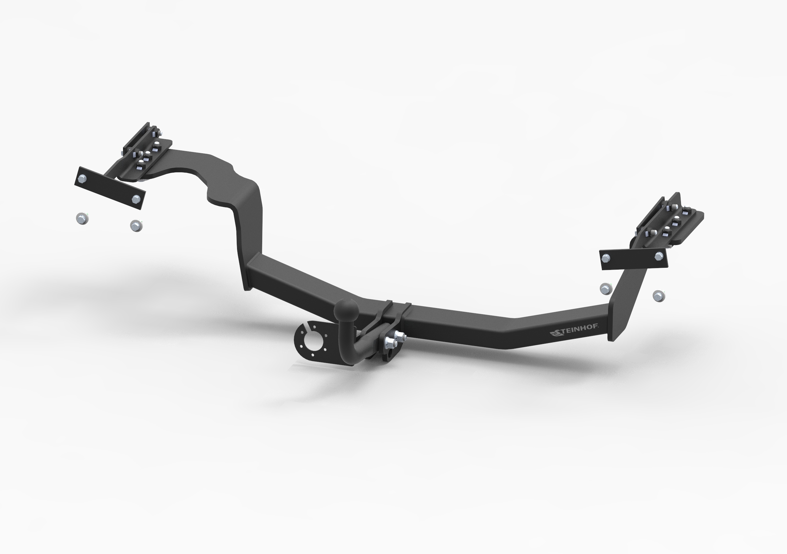 N-102 Vaste trekhaak Nissan X-Trail SUV tussen bouwjaar 06/2007 en 2014