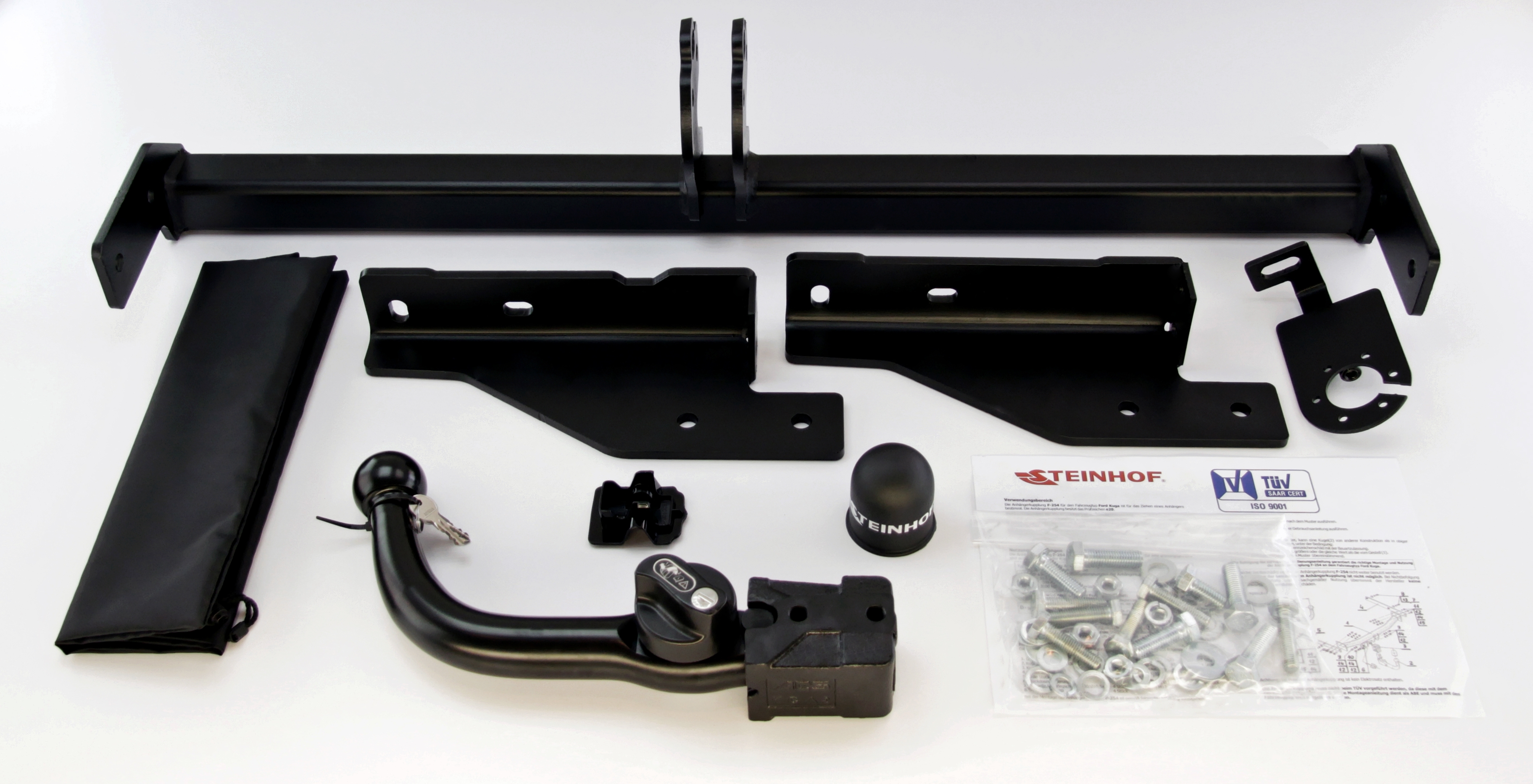 P-038 Afneembare trekhaak Peugeot 308 Hatchback tussen bouwjaar 05/2011 en 09/2013