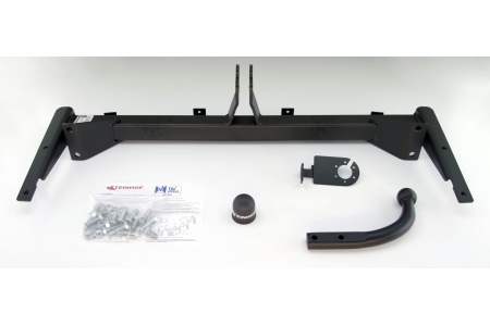 V-028 Vaste trekhaak Volkswagen Caddy Bestelwagen tussen bouwjaar 02/2004 en 10/2020