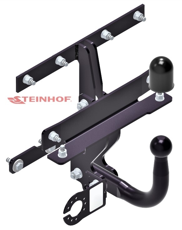 V-276 Vaste trekhaak Volvo C30 Hatchback 3D tussen bouwjaar 2006 en 2012